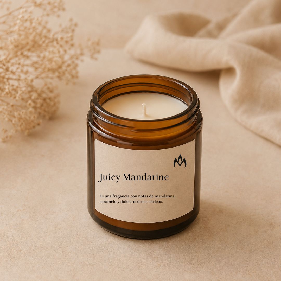 Vela de Soya - Juicy Mandarin (220g)