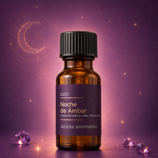 Aceite aromático: Noche de ámbar  (15g) - Fragancia oriental