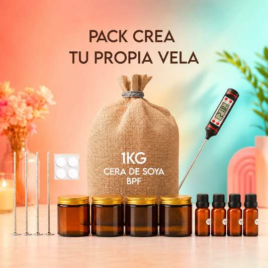Kit crea tu propia vela (insumos + curso)